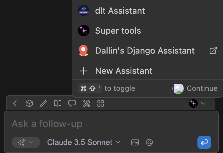 configure an assistant
